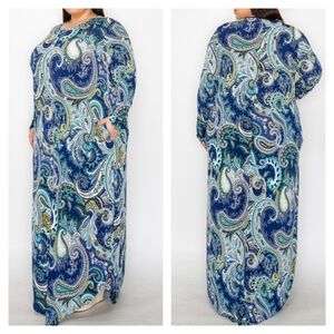 New Paisley Print Maxi